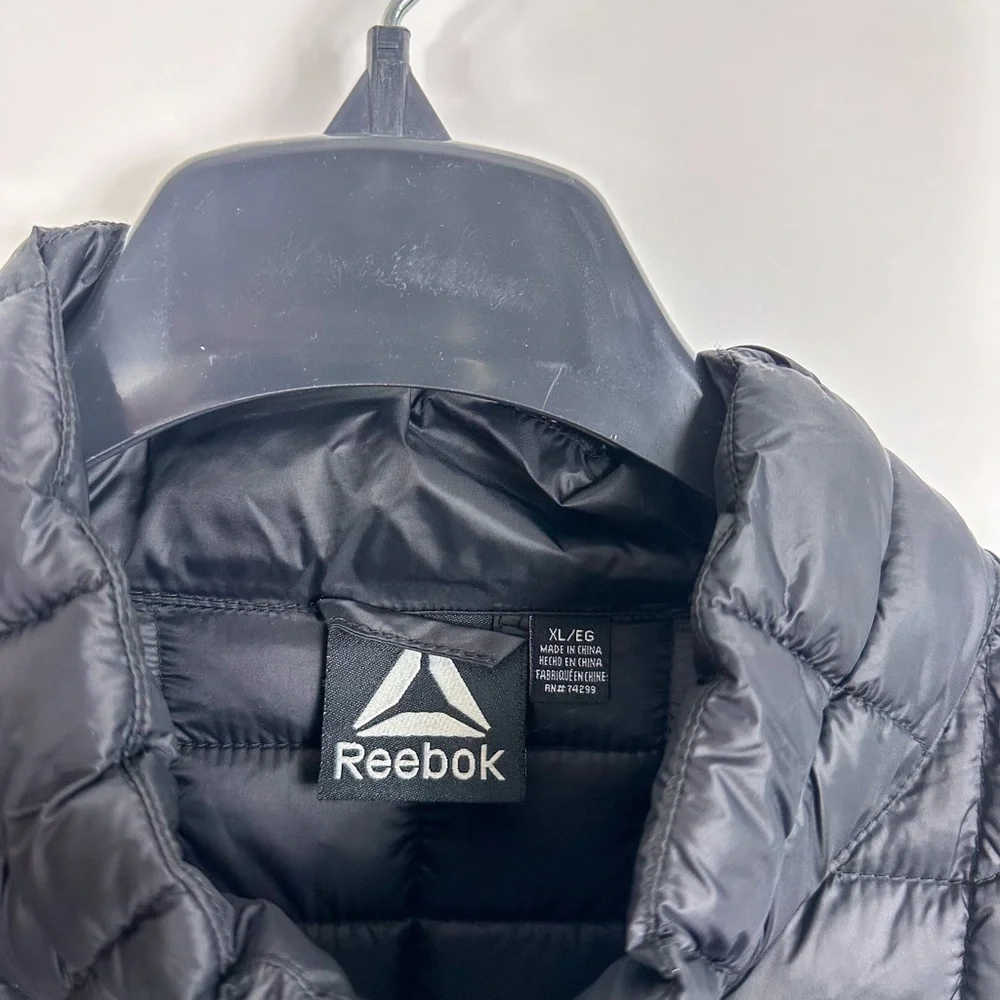 Reebok Black Glacier Shield Quilted Puffer Jacket - Picture 6 of 9